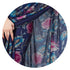 Vasthrlay Fashion Chiffon Printed Navy Ethnic Wear