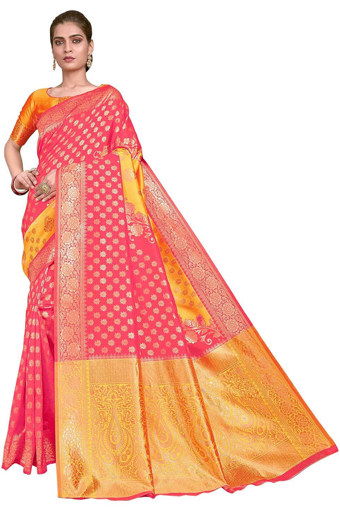 Vasthrlay Banarasi Gs Bridal Rama Ethnic Wear