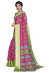 Vasthrlay Organza Bandhani Green Ethnic Wear