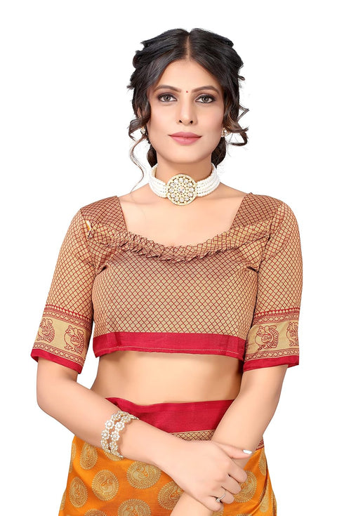 Vasthrlay Printed Alifa Pink Free Ethnic Wear