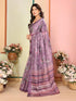 Vasthrlay Digital Unstitched Dumbbell Red Free Ethnic Wear