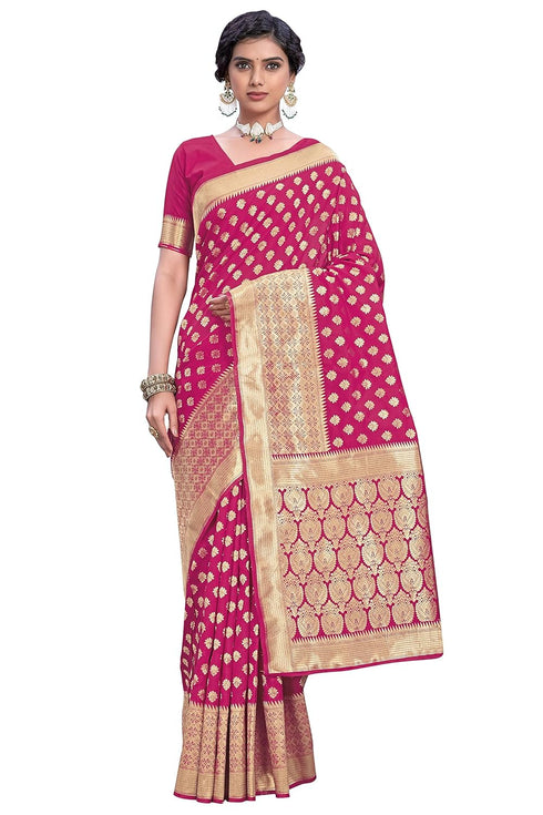 Vasthrlay Banarasi Rama Ethnic Wear