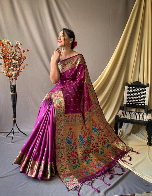 Vasthrlay Paithani Kanjivaram Sarees Ethnic Wear