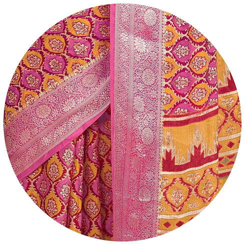Vasthrlay Fashion Georgette Bandhani Printed Ethnic Wear