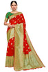Vasthrlay Banarasi Blouse Red Ethnic Wear