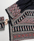 Vasthrlay Ajrakh Saree Crepe