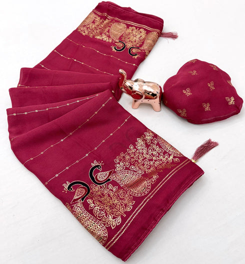 Vasthrlay Georgette Peacock