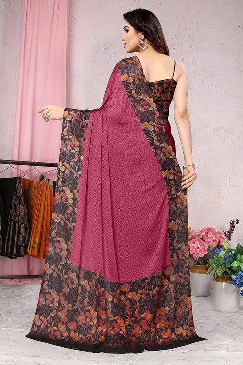 Vasthrlay Fashion Rhinestone Embellished Black Ethnic Wear