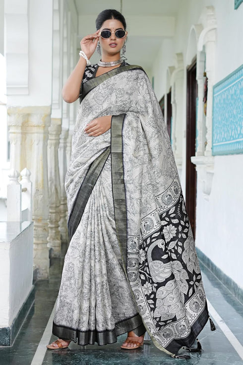 Vasthrlay Fashion Handloom Printed Ethnic Wear