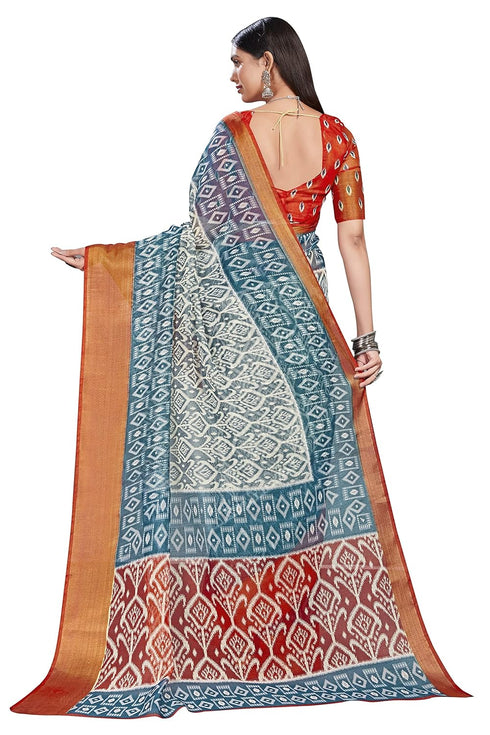 Vasthrlay Blouse Grey Ethnic Wear