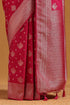 Vasthrlay Black Viscose Floral