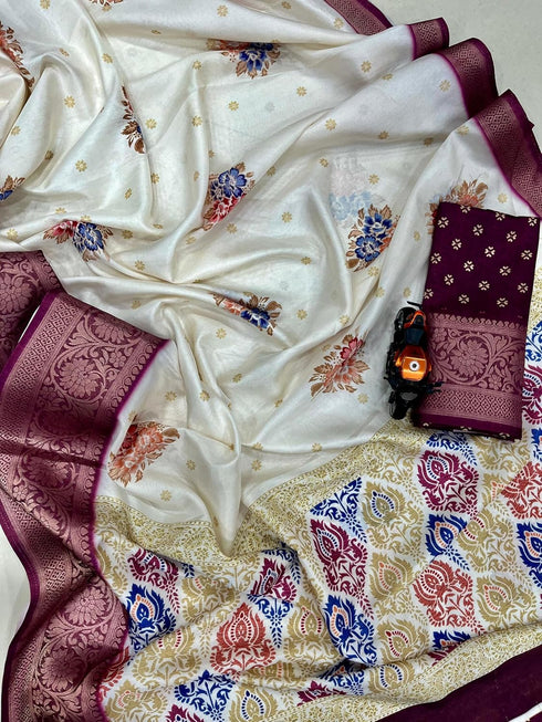 Vasthrlay Silk Saree Unstitched