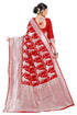 Vasthrlay Banarasi Bridal Red Ethnic Wear