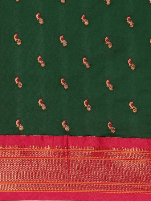 Vasthrlay Paithani Purple Saree