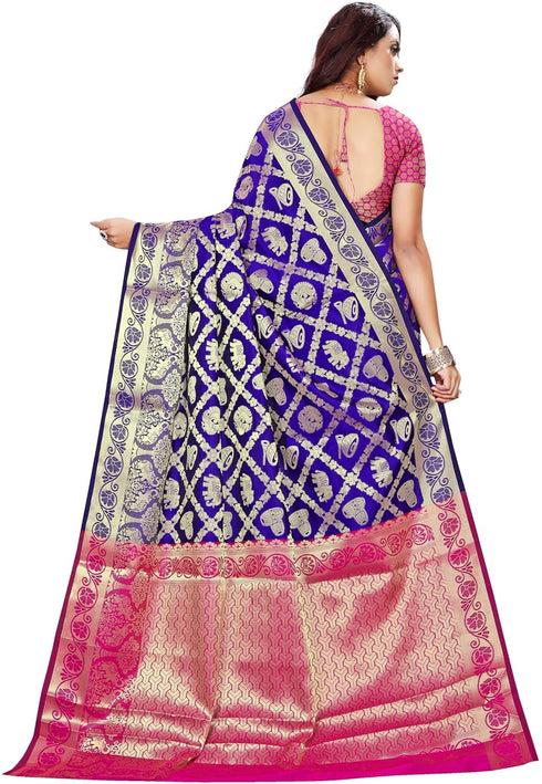 Vasthrlay Banarasi Unstiched Ethnic Wear
