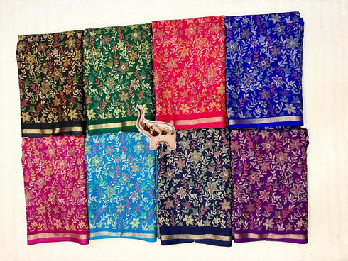 Vasthrlay Kashmiri Saree Unstitched