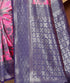 Vasthrlay Kanjivaram Blouse Purple Peachpurple