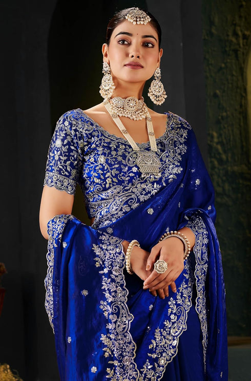 Vasthrlay Embroidered Traditional Embellished Applique Bollywood