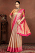Vsathrlay Gold Kanjivaram Banarasi Festival Ethnic Wear