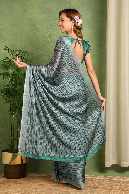 Vasthrlay Fashion Chiffon Printed Ethnic Wear