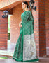 Vasthrlay Bandhani Printed Unstitched Wine Saree