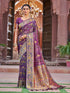 Vasthrlay Kanjivaram Unstitched Saree