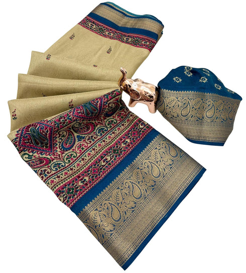 Vasthrlay Kashmiri Weaving Contrast