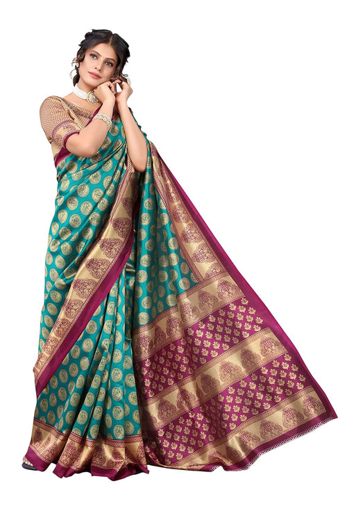 Vasthrlay Printed Alifa Pink Free Ethnic Wear