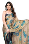 Vasthrlay Fashion Chiffon Printed Grey Ethnic Wear