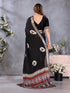 Vasthrlay Marshmallow Unstitched Chameli Black Free Ethnic Wear
