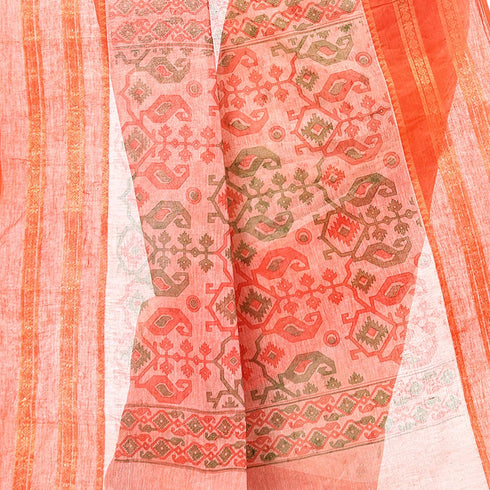 Vasthrlay Bengal Cotton `s Jamdani Handloom