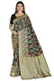 Vasthrlay Floral Gs Bridal Black Ethnic Wear