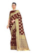 Vasthrlay Banarasi Wine Ethnic Wear