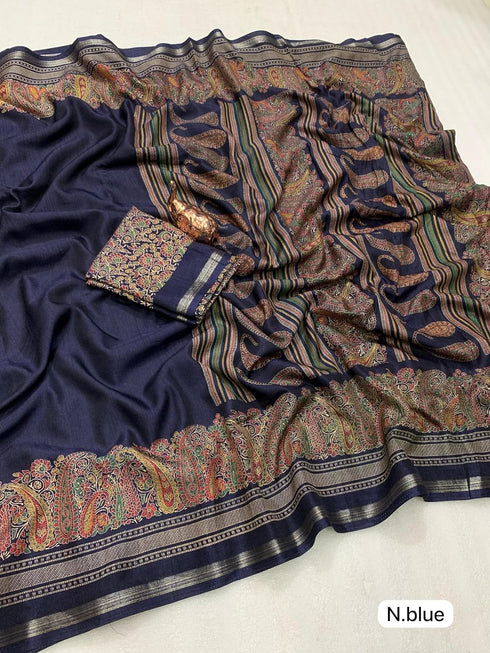 Vasthrlay Saree Kashmiri Floral