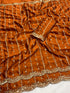 Vasthrlay Orange Traditional Saree