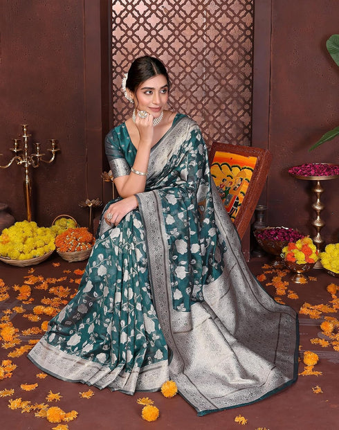 Vasthrlay Kanjivaram Banarasi Wedding Sari Az Ys Yasmin Saree