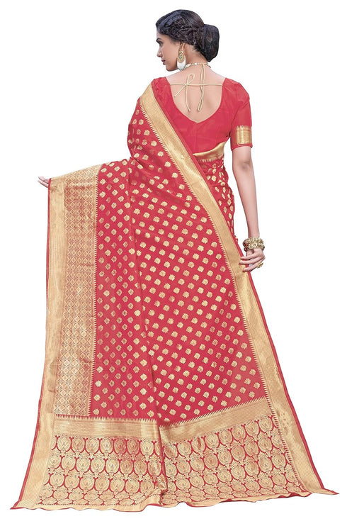 Vasthrlay Banarasi Rama Ethnic Wear