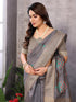VasthrlayBoarder Embroidered Unstitched Gold Free Ethnic Wear