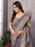 Vasthrlay Embroidery Unstitched Saree