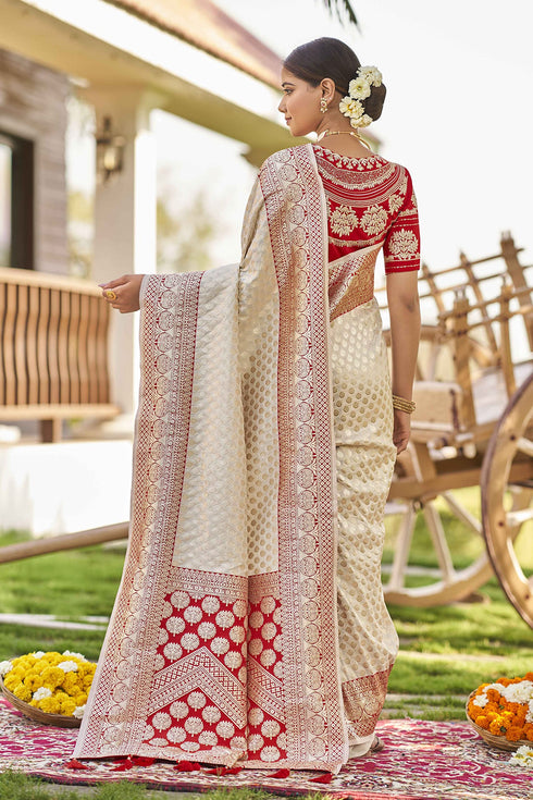Vasthrlay Adorable Pattern Banarasi Piece Mn1738