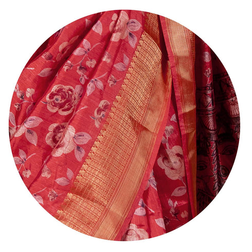 Vasthrlay Fashion Paisley Printed Grey Ethnic Wear