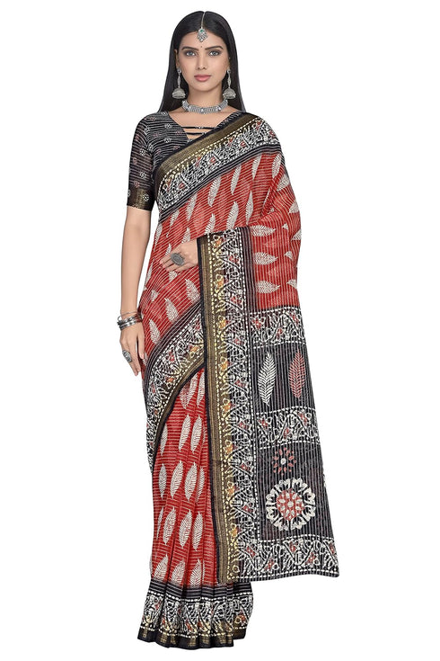 Vasthrlay Blouse Red Ethnic Wear