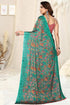 Vasthrlay Fashion Chiffon Georgette Beige Ethnic Wear
