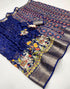 Vasthrlay Kalamkari Georgette Weaving