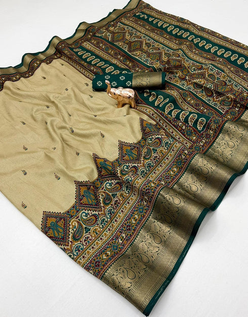 Vasthrlay Kashmiri Weaving Contrast