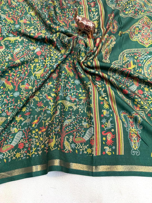 Vasthrlay Floral Tussar
