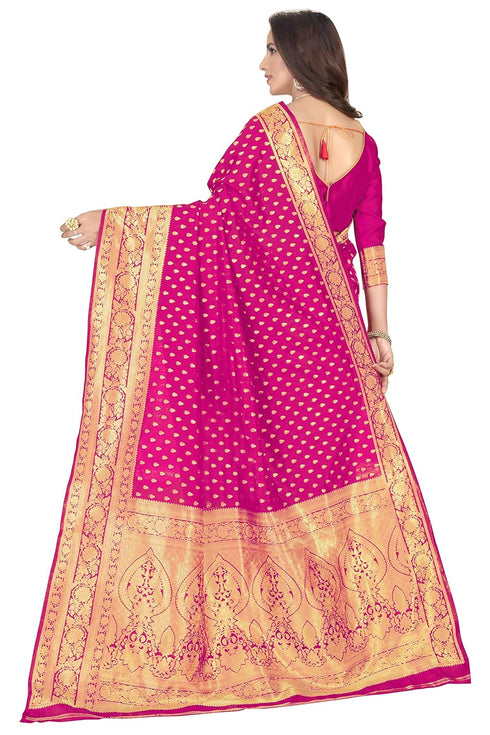 Vasthrlay Banarasi Gs Bridal Red Ethnic Wear