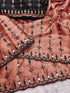 Vasthrlay Embroidery Unstitched Saree