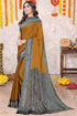 Vasthrlay Fashion Chiffon Abstrect Printed Ethnic Wear
