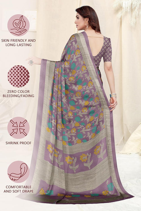 Vasthrlay Fashion Chiffon Printed Ethnic Wear